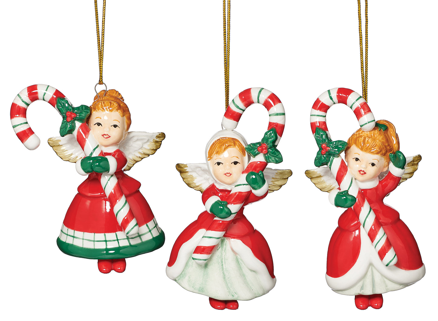 Vintage Angel Bell Ornament