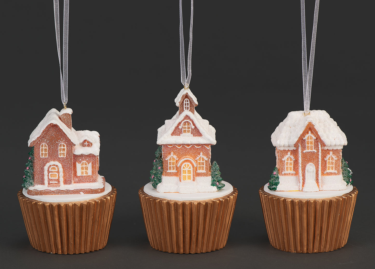 Lighted Cupcake Ornament