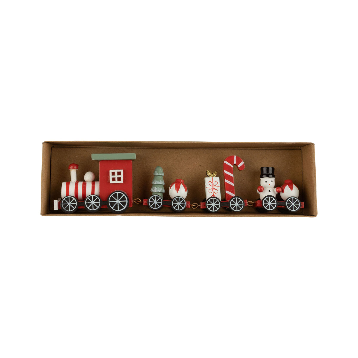 Wooden Christmas Mini Train
