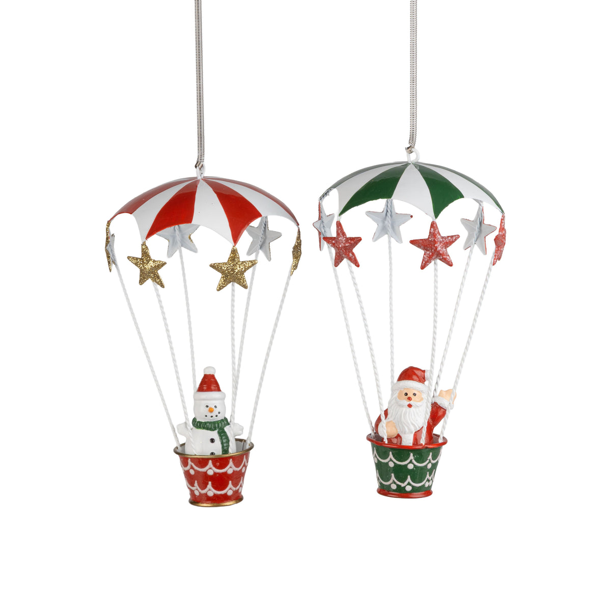 Metal Hot Air Balloon Ornament