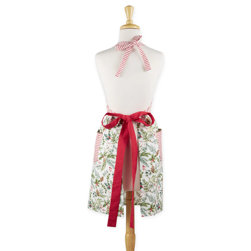 Merry Holiday Sprigs Apron