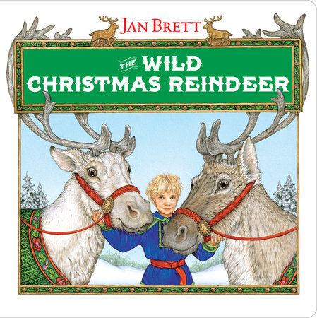 The Wild Christmas Reindeer - Board Book