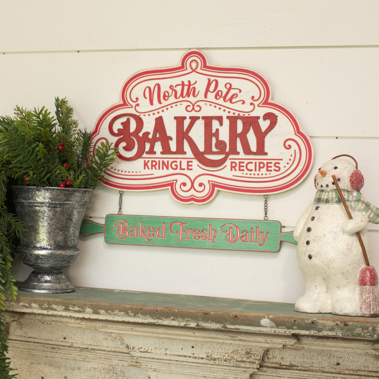 North Pole Bakery Sign