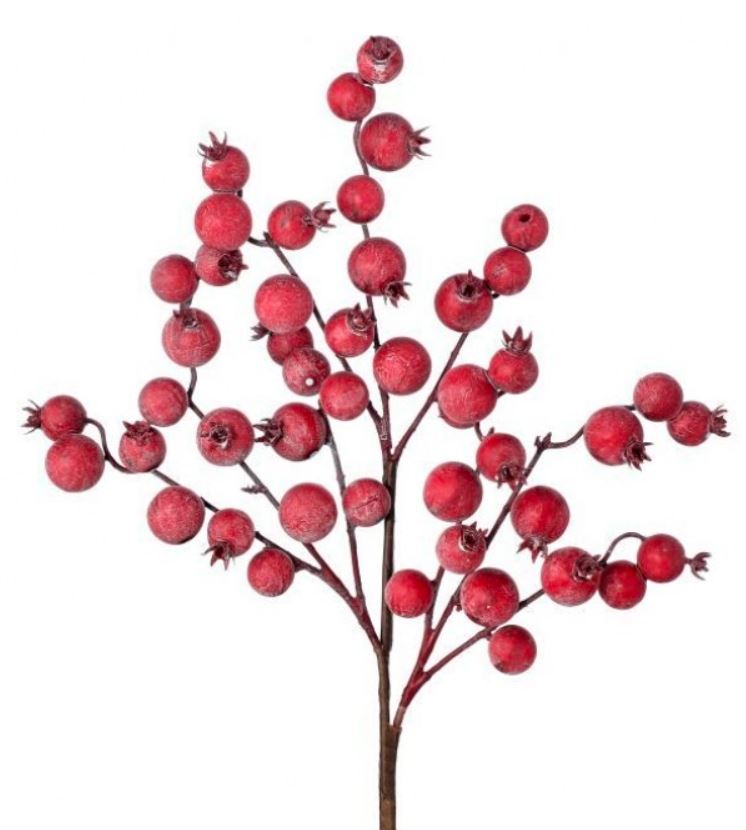 Crabapple Spray 16" - Red