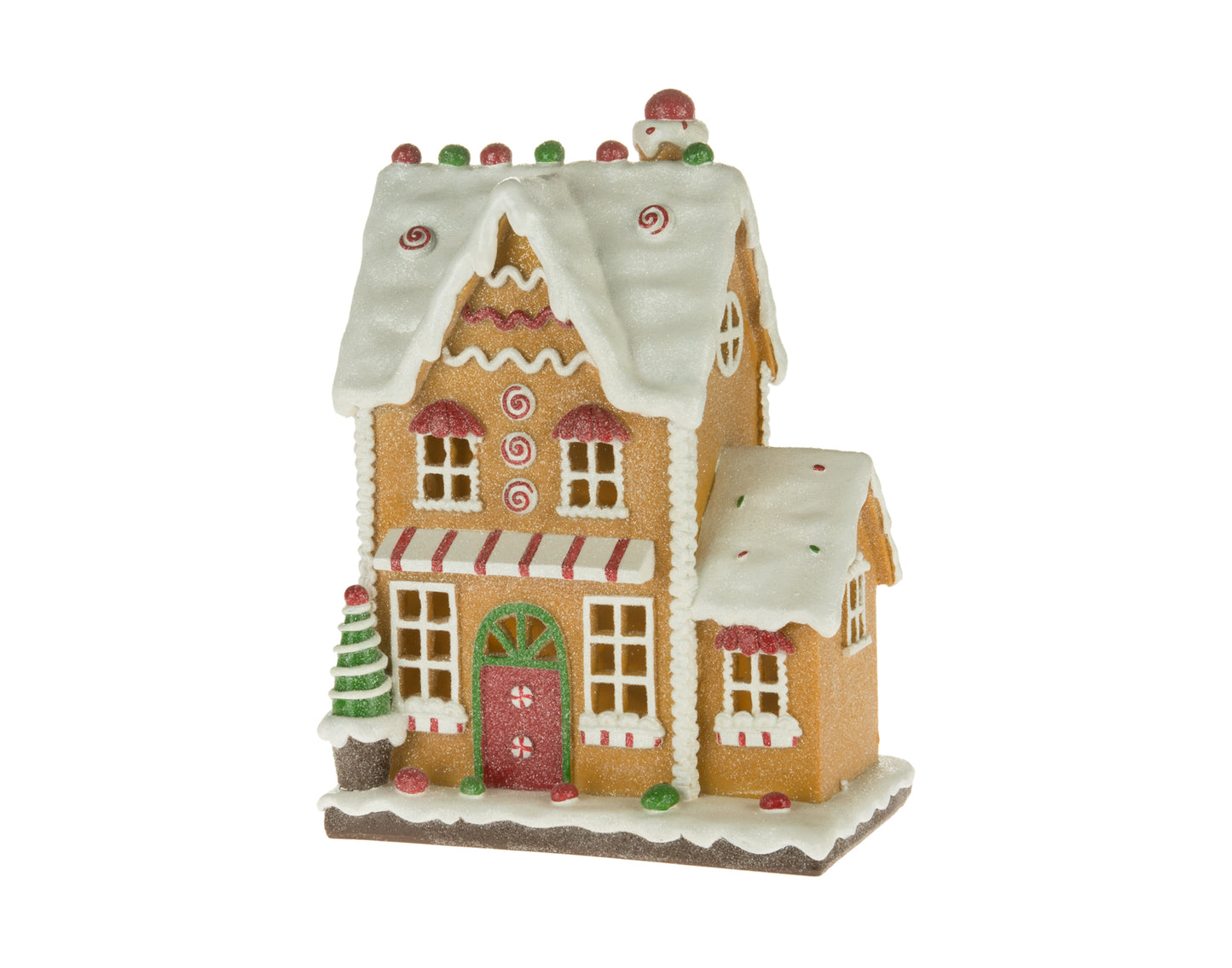 10.5" LED Gingerbread House