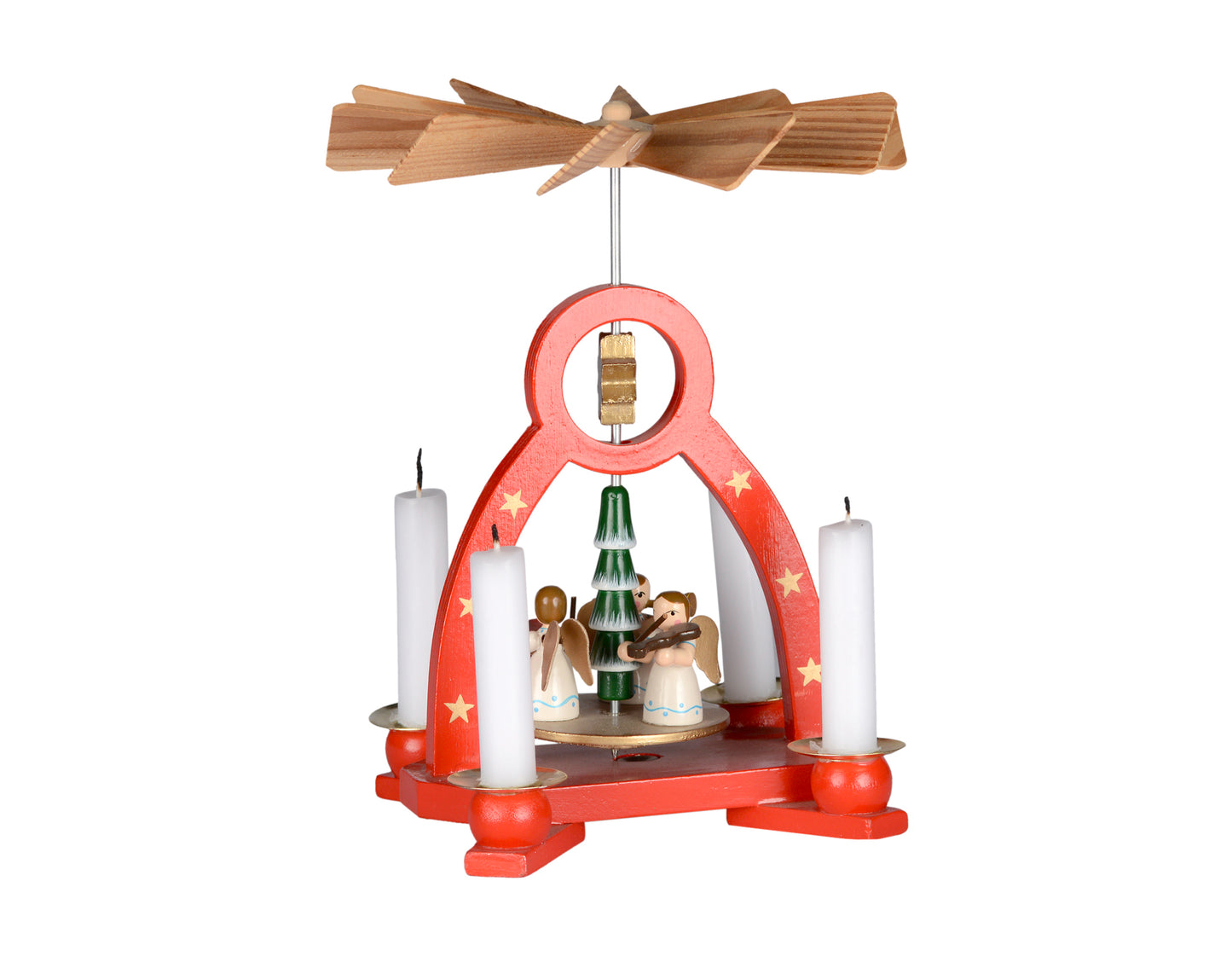 Red Pyramid w/Angels