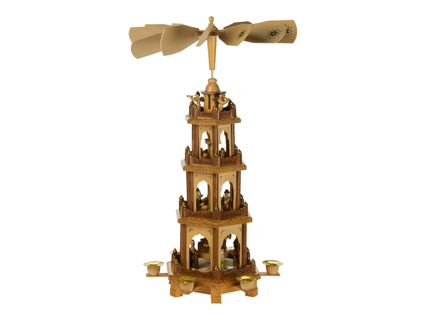 4 Tier Nativity Pyramid