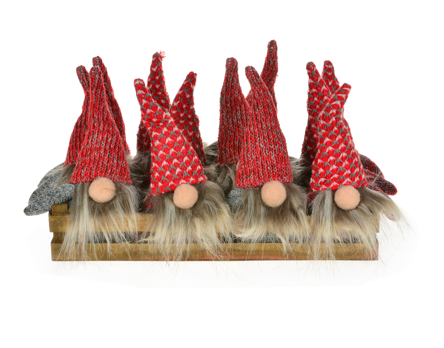 Fabric Gnome Tree Ornament