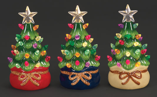 Lighted Tree in a Bag