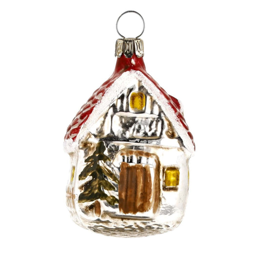 Glass Ornament Forest House