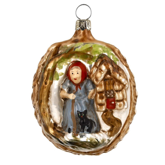 Glass Ornament Hansel & Gretel