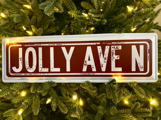20" Jolly Ave N Sign
