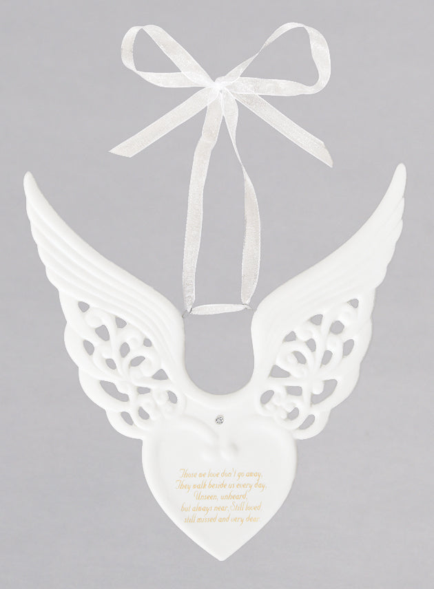 Memorial Wing Heart Ornament