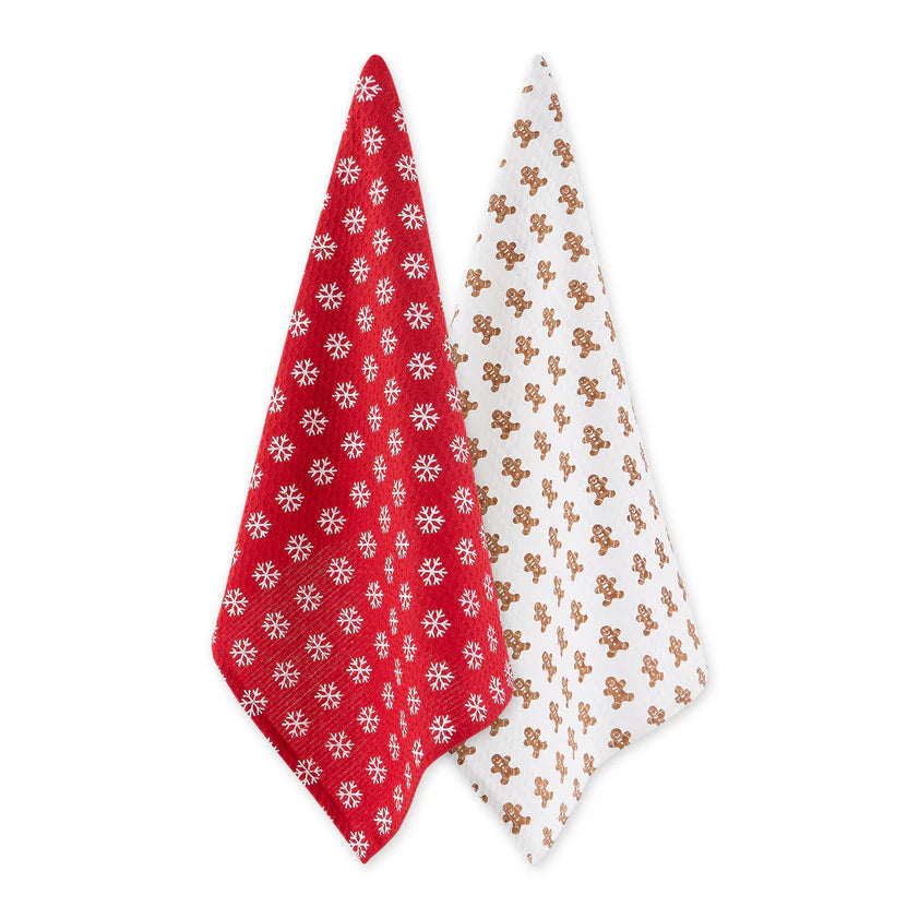 Holiday Baking Dish Towel & Wooden Spoon Gift Set
