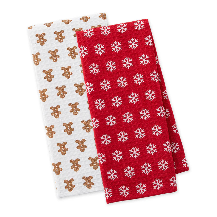 Holiday Baking Dish Towel & Wooden Spoon Gift Set