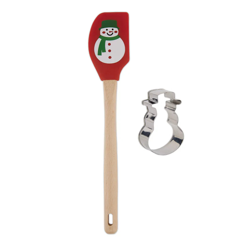 Christmas Spatula & Cookie Cutter Gift Set