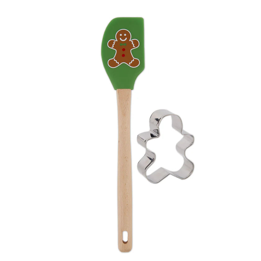 Christmas Spatula & Cookie Cutter Gift Set