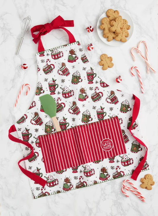 Hot Cocoa Children's Apron