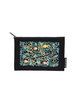 Little Women Pouch: Puffin In Bloom