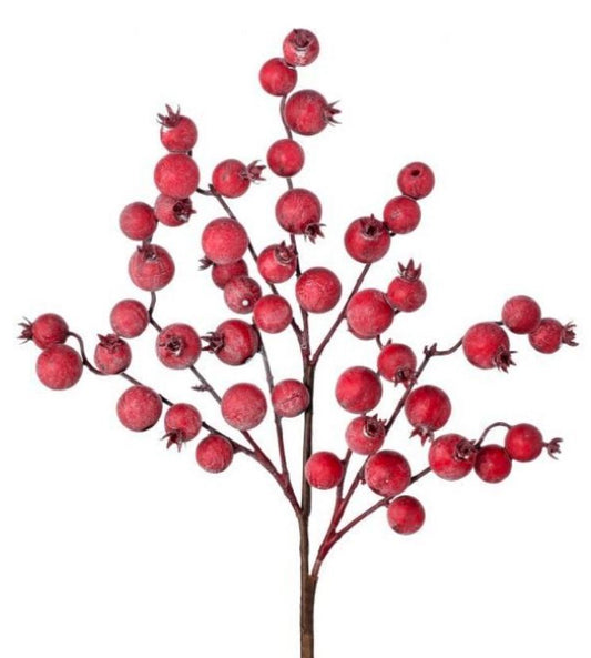 Crabapple Spray 16" - Red