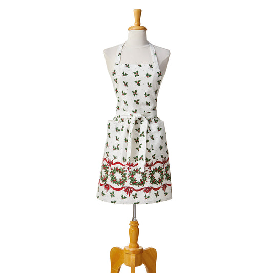 Vintage Holly Apron