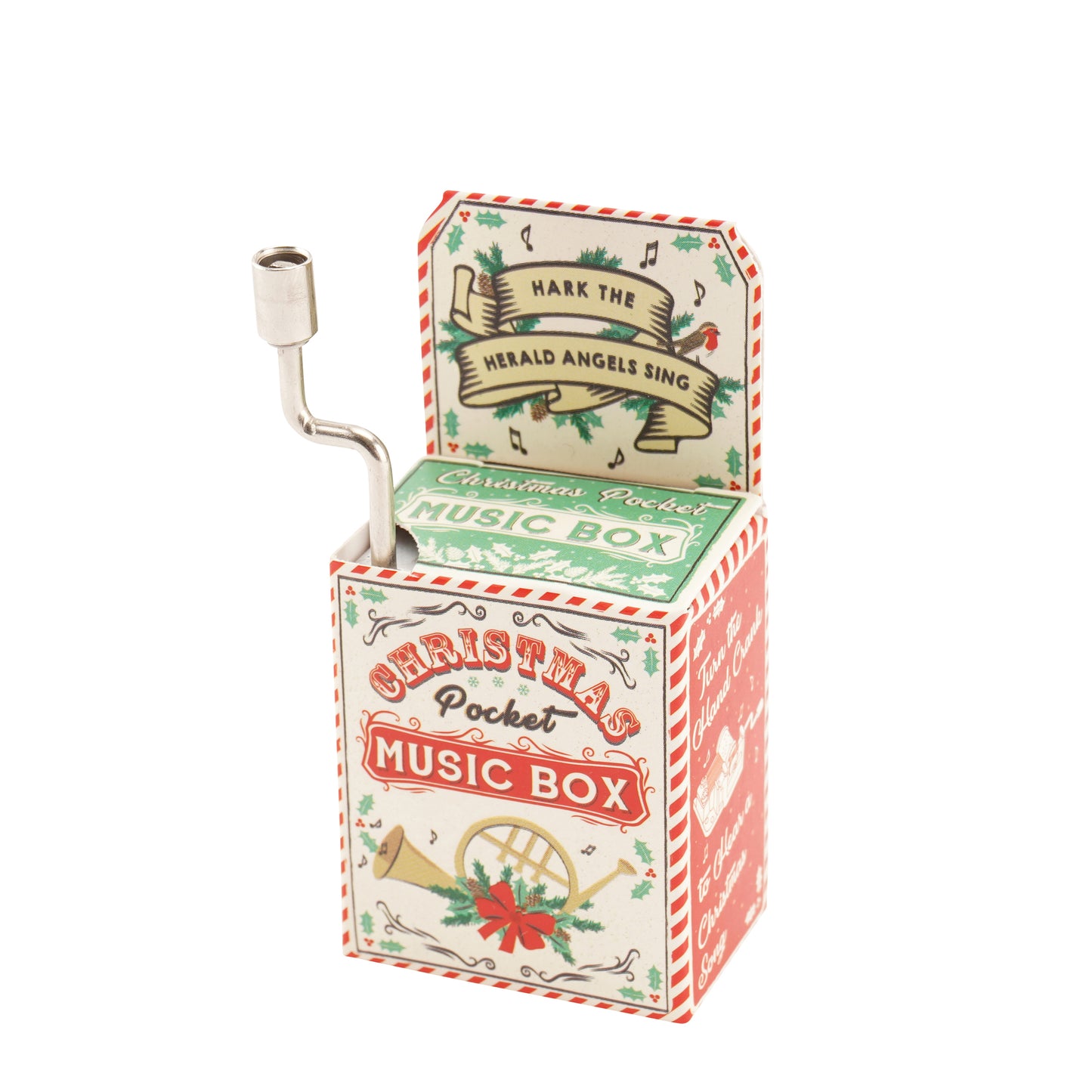 Christmas Music Box "Hark The Harold Angels Sing"