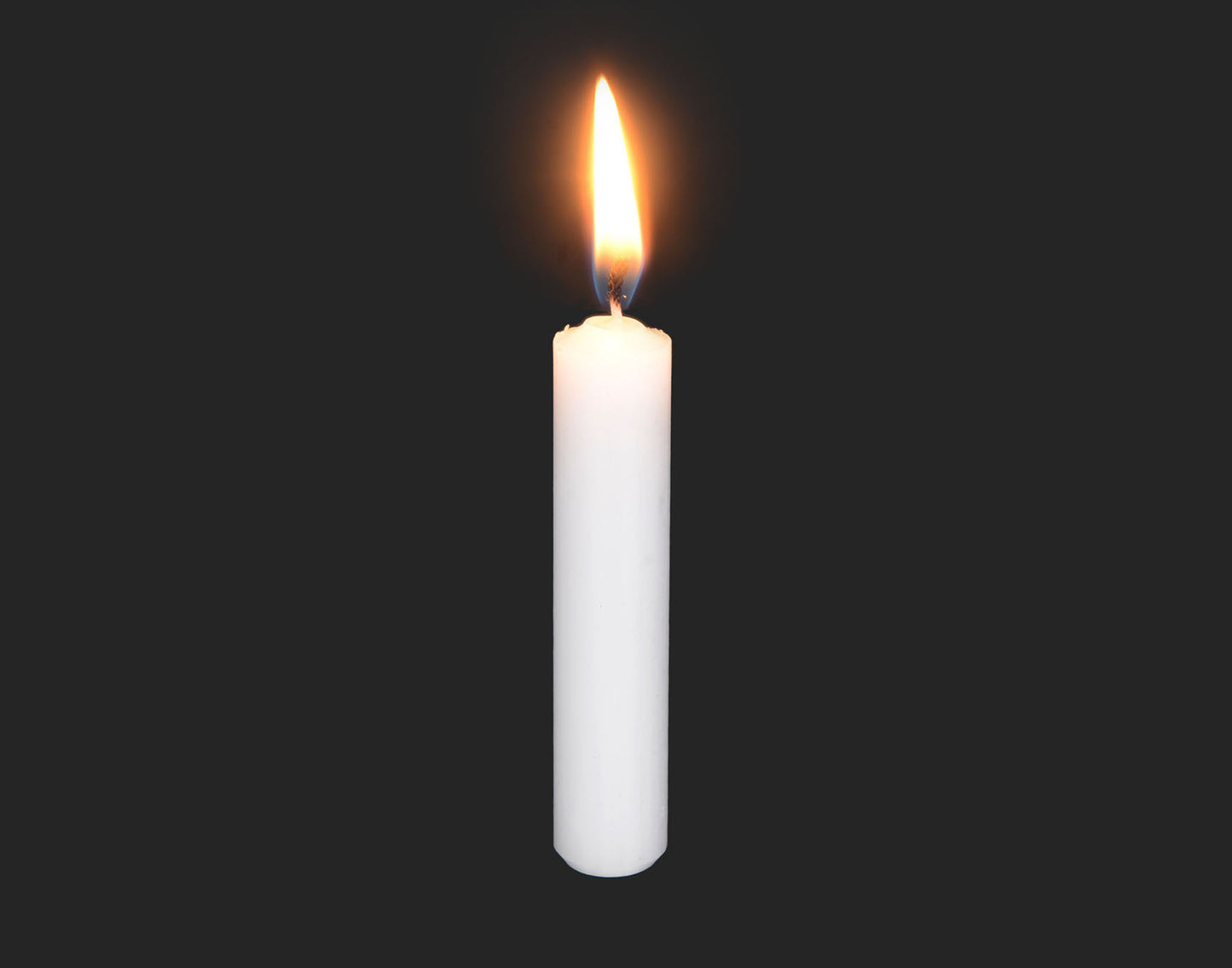 White Pyramid Candles