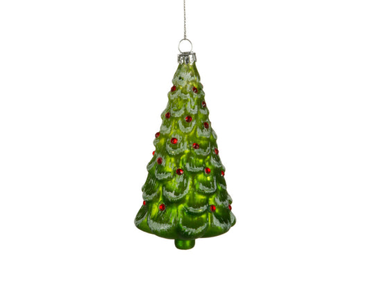 Christmas Tree with Red Berries