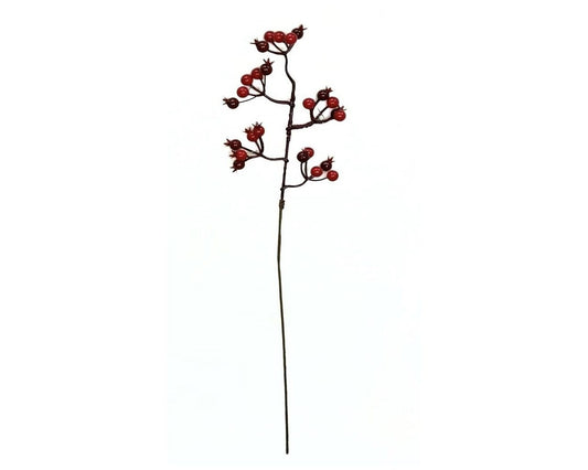 Berry Spray 22" - Burgundy/Red