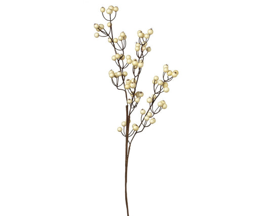 Berry Spray 24" Cream
