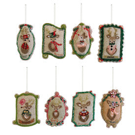 Santa's Reindeer Ornament