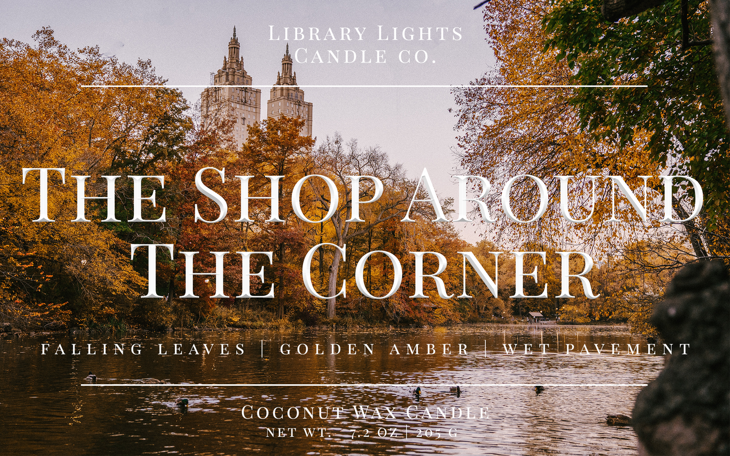 The Shop Around The Corner - 8oz Jar Candle