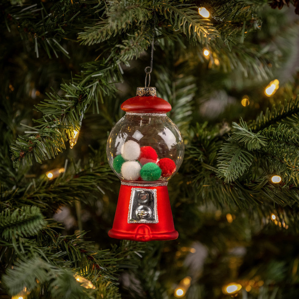 5" Gumball Machine Ornament