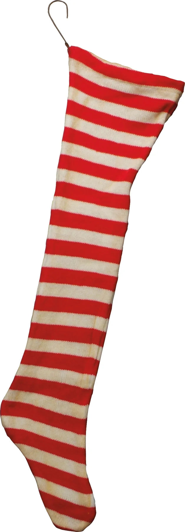 Red & Rustic White Stocking Jumbo